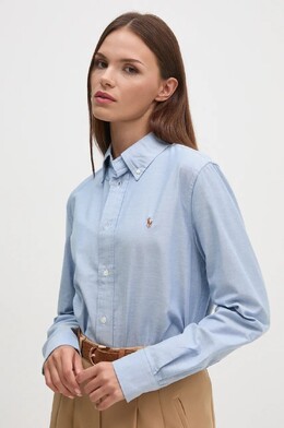 Polo Ralph Lauren: Синяя рубашка 