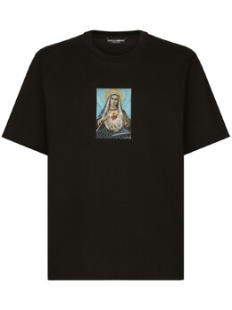 Dolce & Gabbana: Футболка с принтом 