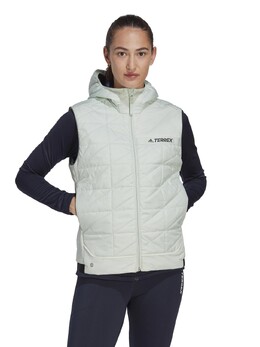 Adidas: Зелёный жилет  Terrex