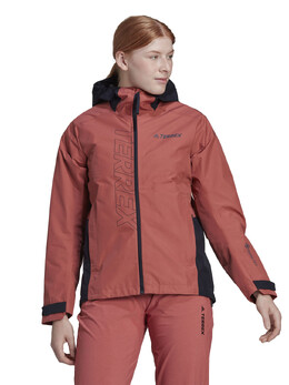 Adidas: Красная куртка  Terrex GTX