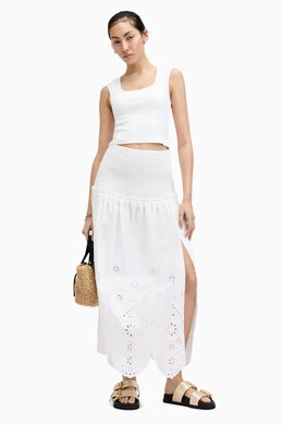 Allsaints: Юбка  All Saints с вышивкой