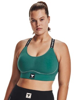 Under Armour: Зелёный бюстгальтер 