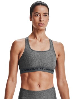Under Armour: Серый бюстгальтер 