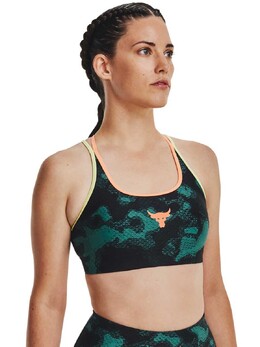 Under Armour: Зелёный бюстгальтер 