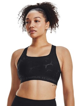 Under Armour: Чёрный бюстгальтер 