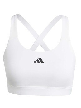 Adidas: Белый бюстгальтер  Training