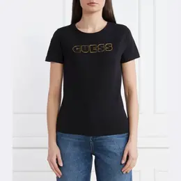 GUESS: Чёрная футболка 