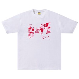 A BATHING APE: Белая футболка 