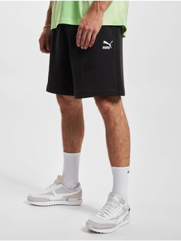 PUMA: Чёрные шорты 