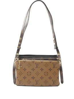 Louis Vuitton Pre-Owned: Коричневая сумка 