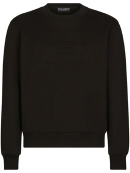 Dolce & Gabbana: Чёрная толстовка  DG