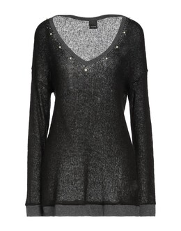 Pinko: Чёрный свитер 