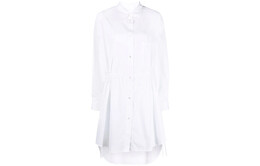 MM6 Maison Margiela: Платье с длинным рукавом 