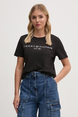 Tommy Hilfiger: Хлопковая футболка 