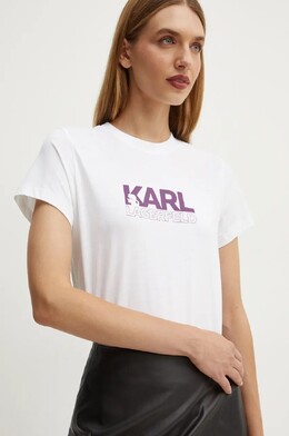 Karl Lagerfeld: Хлопковая футболка 
