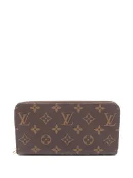 Louis Vuitton Pre-Owned: Коричневый кошелёк 