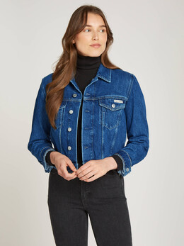 Calvin Klein Jeans: Синяя куртка 