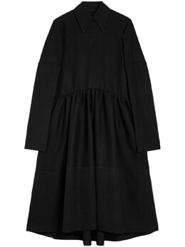 Jil Sander: Платье-рубашка 