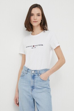 Tommy Hilfiger: Хлопковая футболка 