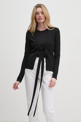 Sisley: Чёрный кардиган 