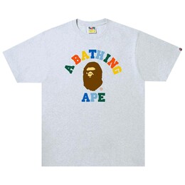 A BATHING APE: Серая футболка 