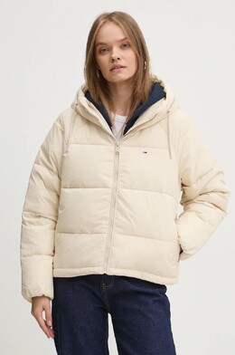 Tommy Jeans: Бежевая куртка 