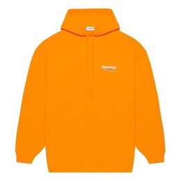 Balenciaga: Оранжевый свитер 