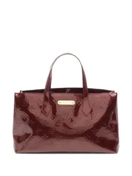 Louis Vuitton Pre-Owned: Тёмная сумка 