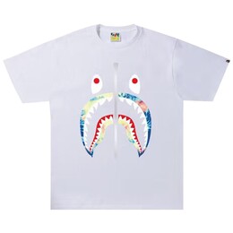 A BATHING APE: Белая футболка 