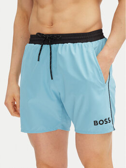 BOSS: Голубые плавки 