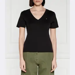 Tommy Hilfiger: Чёрная футболка 