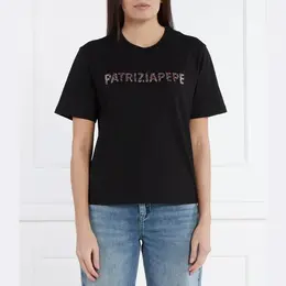 Patrizia Pepe: Чёрная футболка 