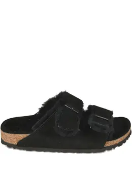 Birkenstock: Чёрные сандалии  Arizona