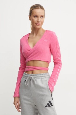 Adidas Originals: Розовый кардиган 