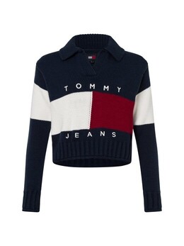 Tommy Jeans: Белый свитер 