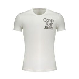Calvin Klein: Белая футболка 