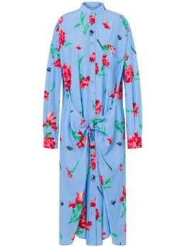 Moschino: Платье миди 