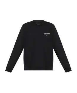 Allsaints: Чёрная толстовка 