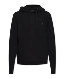 Allsaints: Чёрная толстовка  Raven