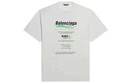 Balenciaga: Белая футболка 