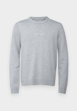 Tommy Jeans: Серый свитер 