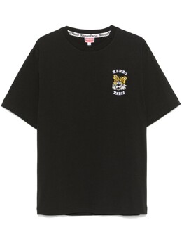 Kenzo: Чёрная футболка 