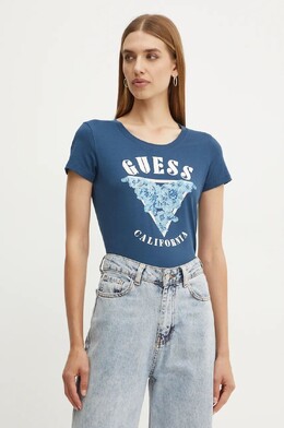 GUESS: Тёмная футболка 