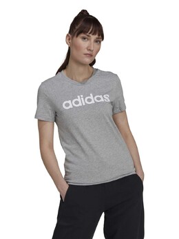 Adidas: Серая футболка  Essentials