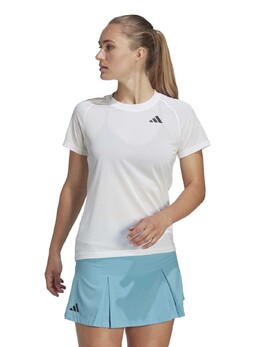 Adidas: Белая футболка  Tennis