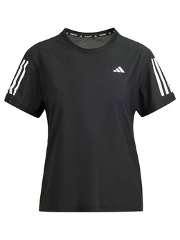 Adidas: Чёрная футболка 