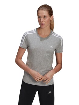 Adidas: Серая футболка  Essentials