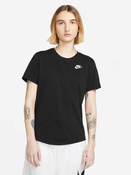Nike: Чёрная футболка  Club