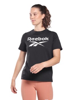 Reebok: Чёрная футболка 