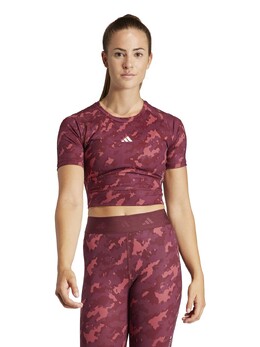 Adidas: Футболка  Training с принтом